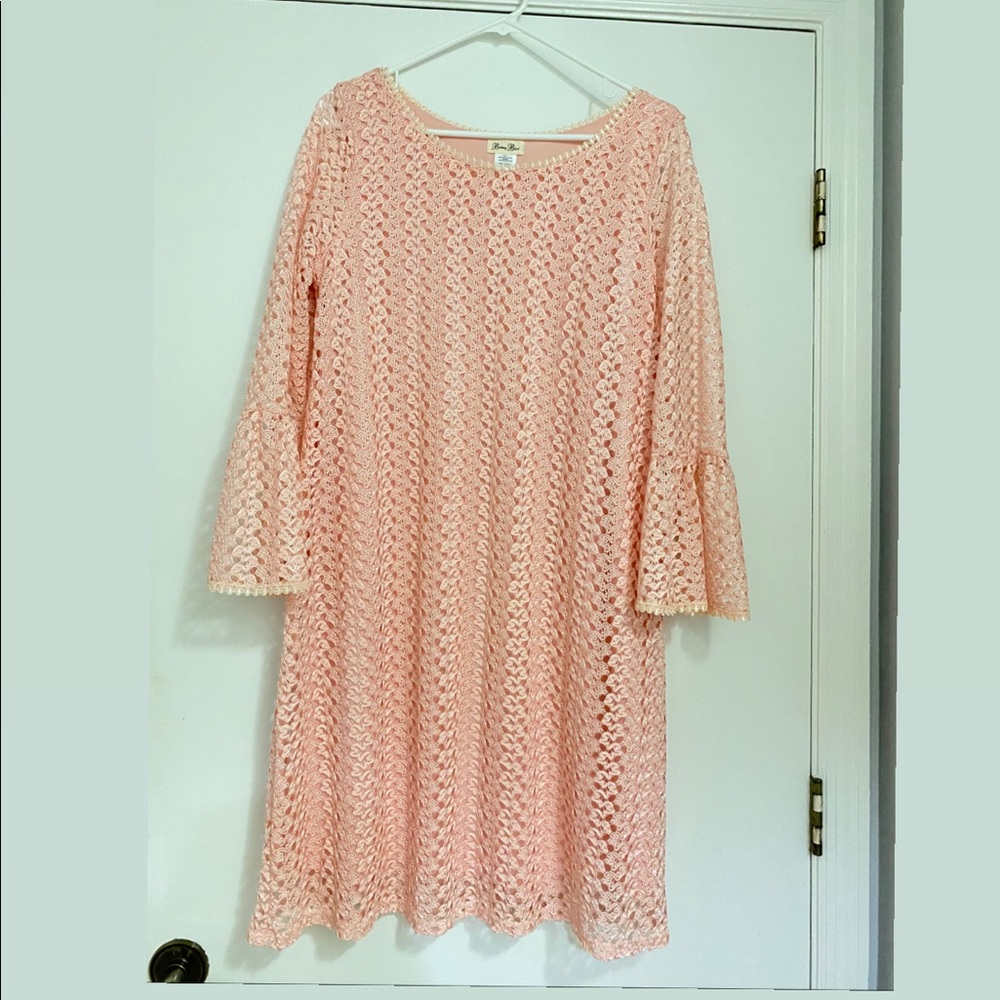 Light rose gold dress